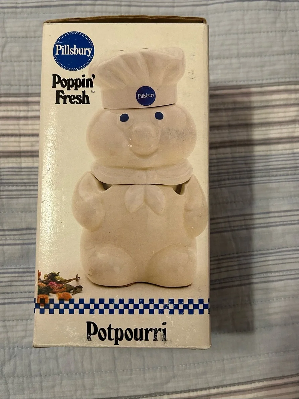 Pillsbury Poppin' Fresh White Potpourri Holder